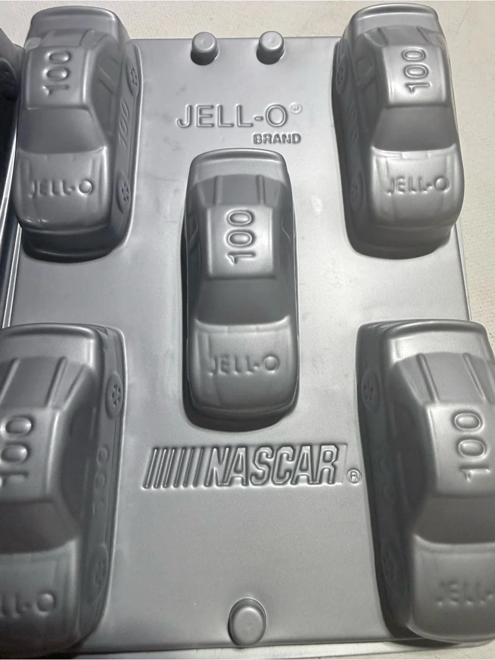 Jell-O NASCAR Car-Shaped Mold – Gray Car Cavities